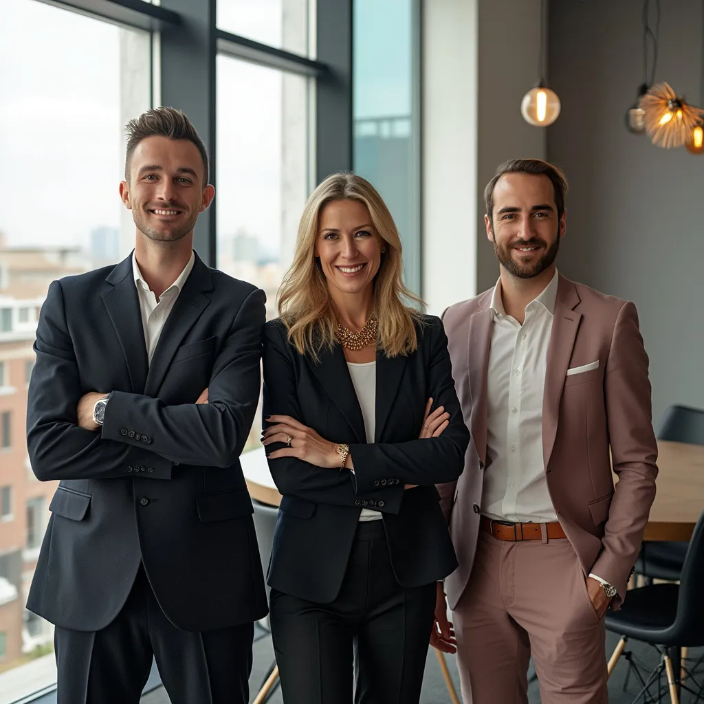 Fundadores de la empresa de consultoría